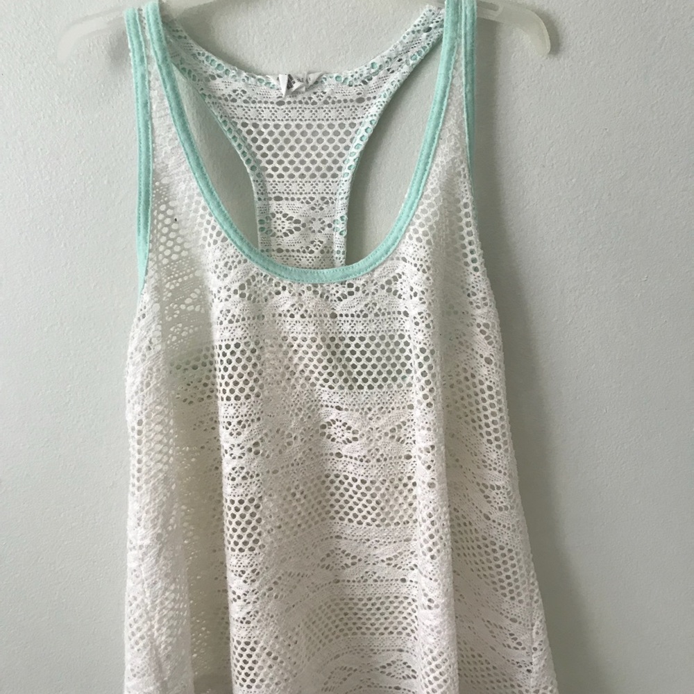Lace tank top